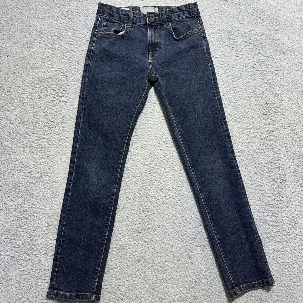 Lucky Brand Jeans Authentic Skinny Blue Girls Size 12 Youth Dark Wash  W26 x L26